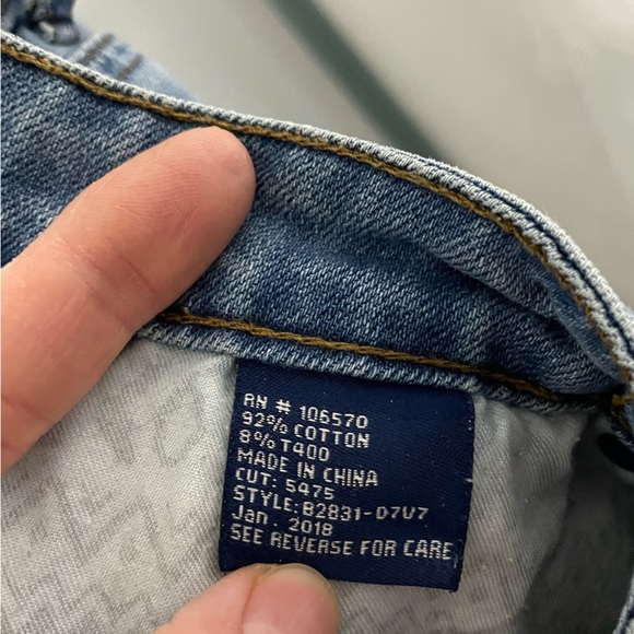 Gold sequin pockets jean shorts size 30 - Picture 6 of 11